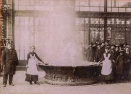 Karlovy Vary. Společnost u Vřídla, kabinetka
