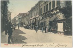Žatec Saaz Pražská třída Marcus Friedlander 1907