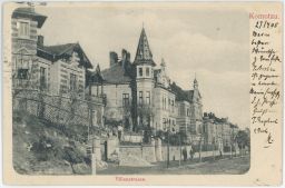 Chomutov Komotau vilová čtvrt 1905