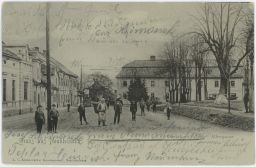 Nový Jičín Neu Titschein Oberthorstrasse Alleegasse 1904
