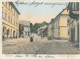 Dubá Dauba Česká Lípa Lipská ulice 1901