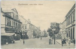 Hraničná Markhausen Kraslice Sokolov ulice hranice 1916