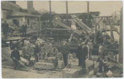 Písek stavba foto Paclt 1923