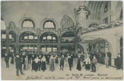 Berlín Berlin Eispalast Lutherstrasse bruslení kluziště 1908