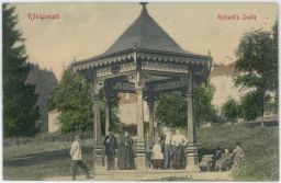 Kynžvart Königswart Cheb Richardův pramen 1913