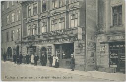 Hradec Králové restaurace U Kubiasů Šolc Kopecký Juliš Dvořáček 1913
