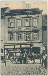Písek Hotel U lva V. Horažďovský taxi Bartuška Skalův bazar