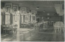 Mladá Boleslav kavárna restaurace Důstojnické sady interier