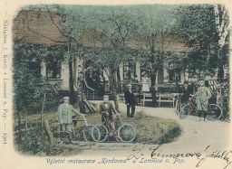 Lomnice nad Popelkou Semily výletní restaurace Kordovna 1901