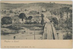 Semily celkový pohled most nakl. Chaloupecký 1901