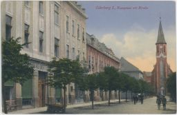 Bohumín Oderberg Karviná ulice kostel sklad medu 1914