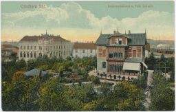 Bohumín Oderberg Karviná hotel Vila Schmitz 1915