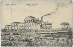 Ostrava pivo Český pivovar nakl. Freund 1913