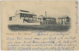Ostrava Český pivovar nakl. Papauschka 1901