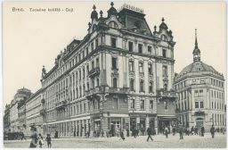 Brno Koliště Cejl Restaurant Pretsch H.S.B. 1916