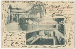 Brno Charlottiny lázně plavecký bazén 1901