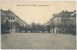 Brno Královo Pole Masarykova třída nakl. Sobola 20. léta