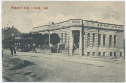 Brno Kálovo Pole Besední dům tramvaj konečná Pisárky 1908