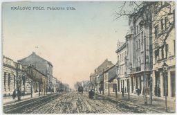 Brno Královo Pole Palackého třída 1915