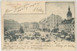 Brno Zelný trh Ascher & Redlich 1899
