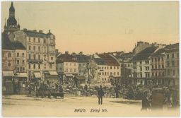 Brno Zelný trh nakl. Procházka 1908