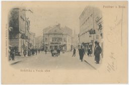 Brno Rudolfská a Veselá ulice Ascher Redlich 1899