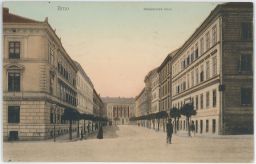 Brno Haberlerova ulice nakl. Prachař
