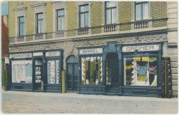 Brno obchodní dům módním zbožím Karel Grüner