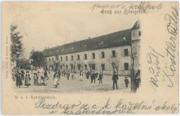 Brno Královo pole armáda vojsko škola kadetů Ascher Redlich 1899