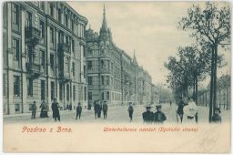Brno Winterhollerovo náměstí 28. října 1902