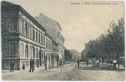 Brno Falkensteinerova Gorkého ulice 1911