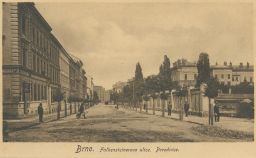 Brno Falkensteinerova Gorkého ulice porodnice 1911