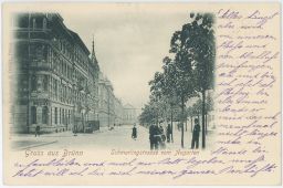 Brno Šmerlingova třída kpt. Jaroše 1898