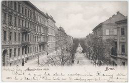 Brno Šmerlingova třída kpt. Jaroše 1900