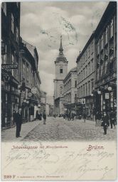 Brno Johannesgasse Jánská 1900