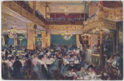 Praha koncertní kavárna Passage Václavské náměstí 11 1918