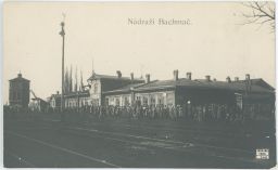 Železnice nádraží Bachmač Ukrajina Fotolegie Praha č. 300