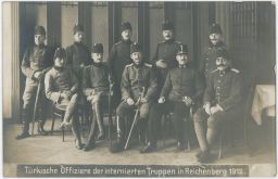 Liberec armáda vojsko internovaní Turci 1912