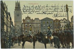 Pardubice náměstí vojsko armáda RU přehlídka
