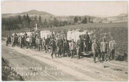Freistadt vojsko armáda zajatí Rusové 1915