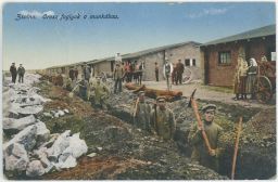 Žilina 1. sv. válka armáda vojsko ruští zajatci makají