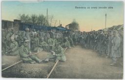 Železnice Humenné Homonna po ruské invazi 1915