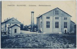 Hlohovec Frašták elektrárna razítko II. pluk Stráže svobody 1919