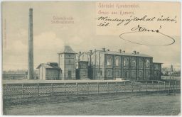Komárno Komárom přádelna bavlny 1902