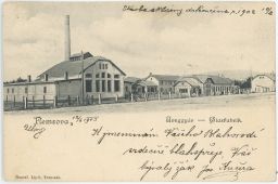 Nemšová Trenčín sklárny 1903