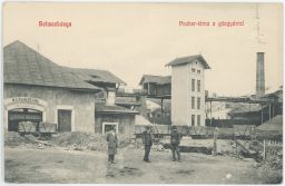Banská Štiavnica Selmecbánya Důl Pacher plynárna