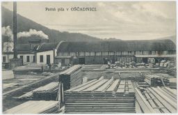 Oščadnica Čadca parná pila 1929
