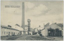 Pohronský Ruskov Oroska Levice cukrovar 20. léta