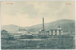 Čadca továrna na tkaniny 1911