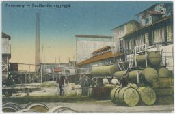 Perečín Perecseny chemička Bautlin Podkarpatská Rus Ukrajina